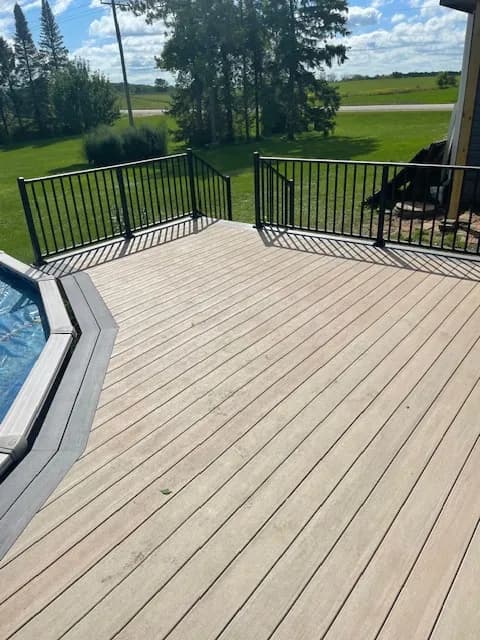 Pool Deck Build