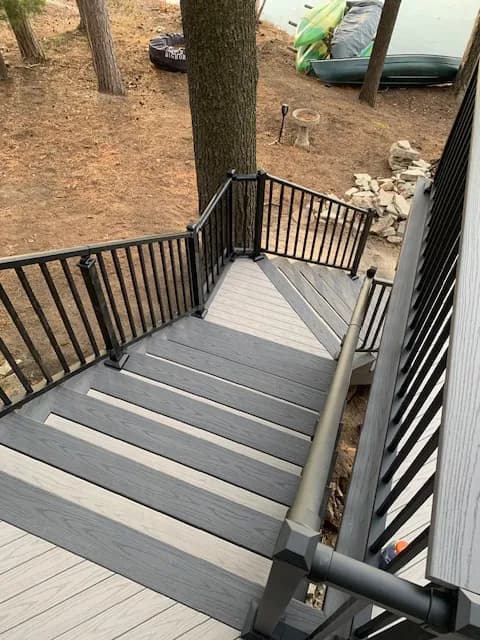 Waupaca AZEK Staircase