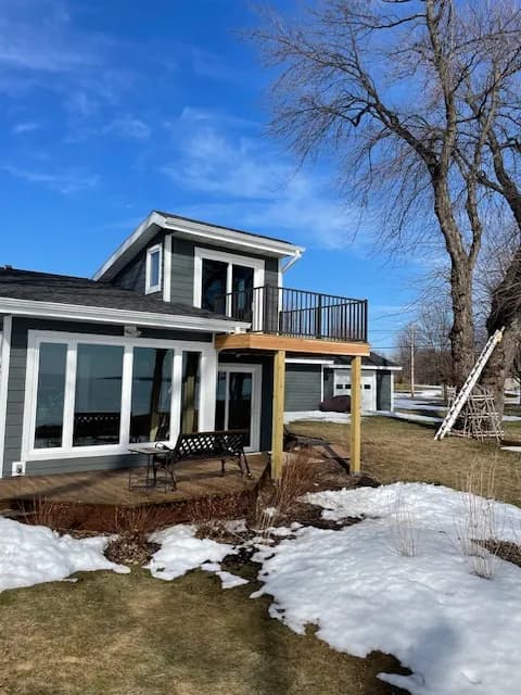 Hybrid Deck Build — Menasha, WI